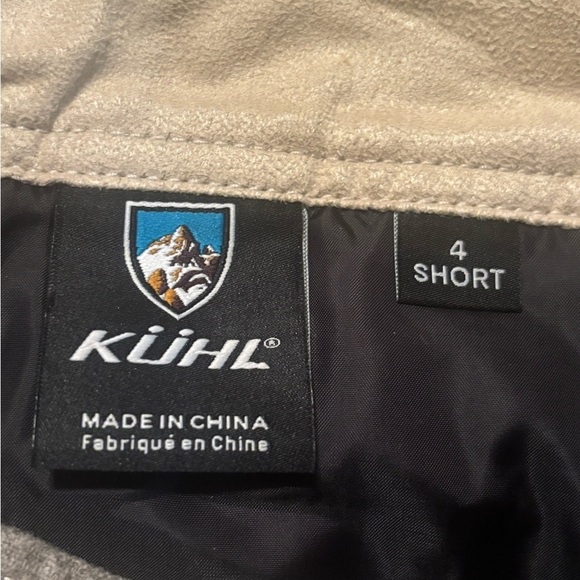 Kuhl Treeline Fuze Pants Wool Cashmere Blend, size 4Short, 28” inseam - Picture 4 of 5